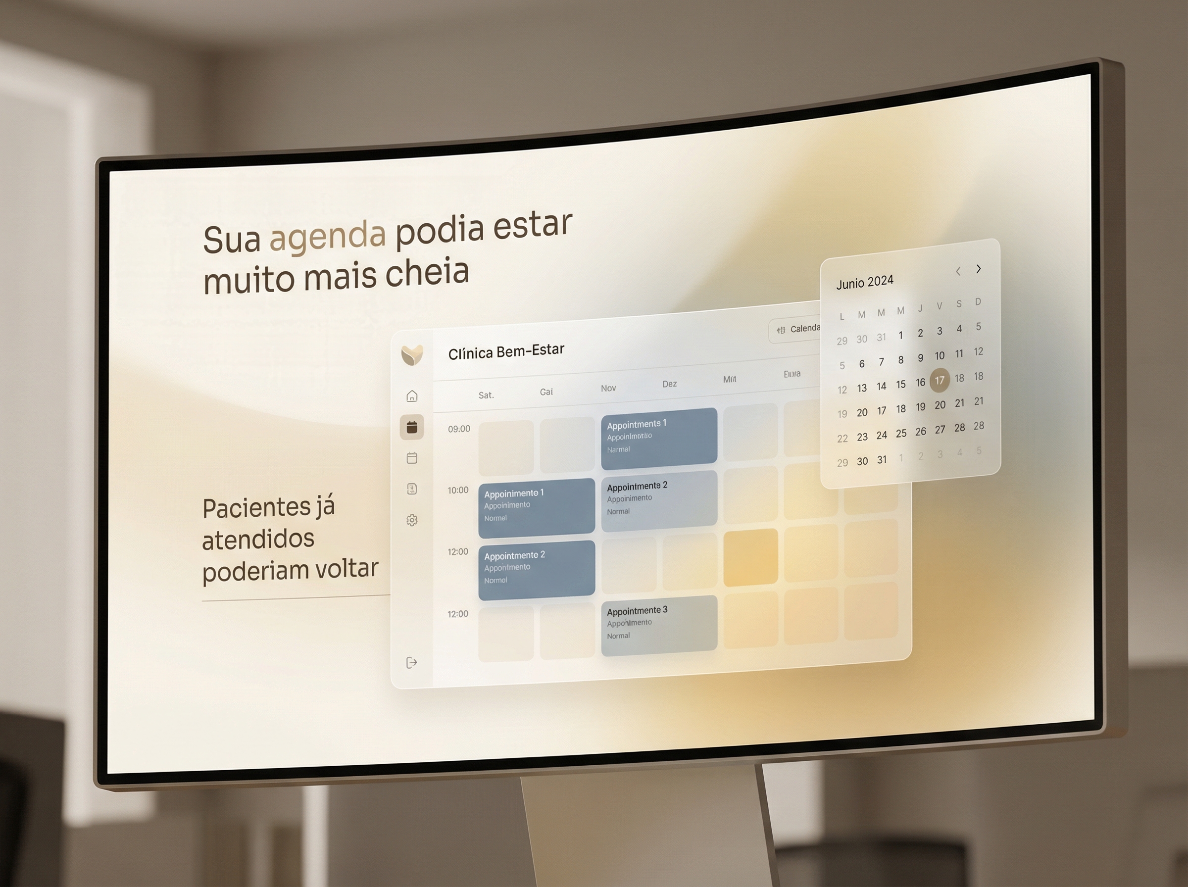 Sua agenda podia estar muito mais cheia